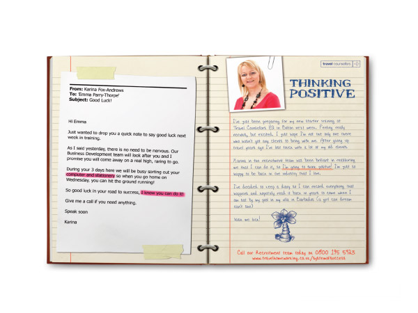 A Day in the Life Diary Direct Mail - Spreads